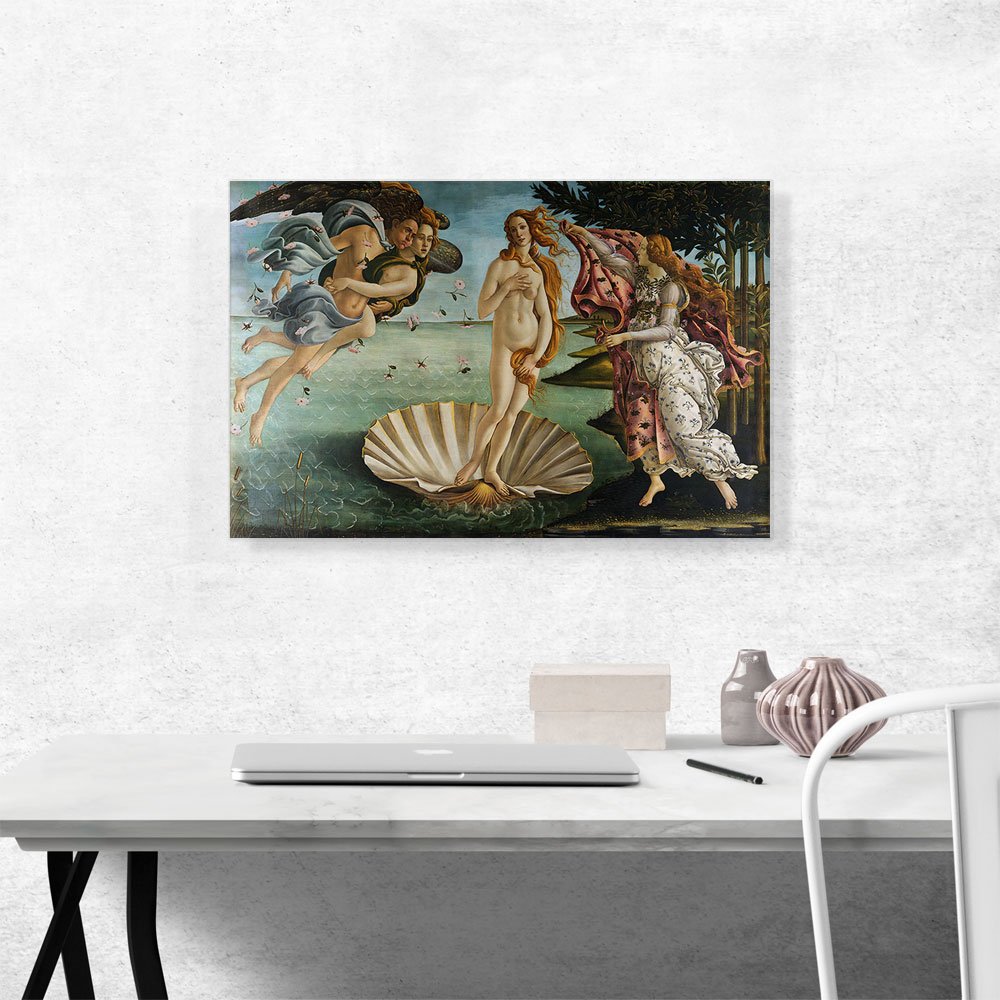 Amazon.com: ARTCANVAS The Birth of Venus 1485 Canvas Art Print